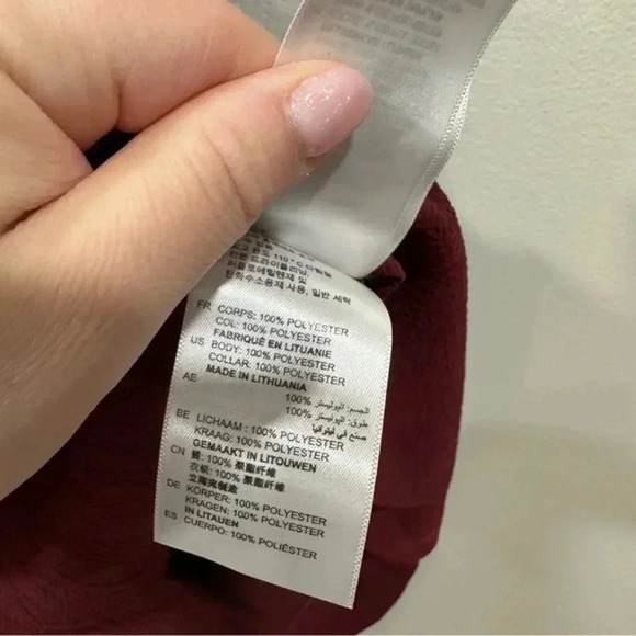 Sandro Raquel Burgundy Shift Dress Mod
Mini Designer Collar Retro Vibes size 1/S - Picture 8 of 9